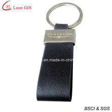 Laser Logo Real Leather Car Keychain (LM1458)